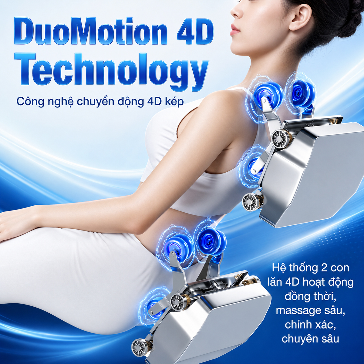 Ghế massage OKACHI DUAL CORE MASTER JP-9800X